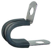 13mm S/S P-Clip with Liner