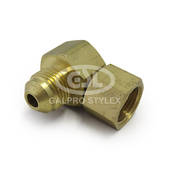 Flare Elbow Swivel 3/8"