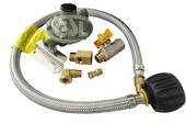 3kg QCC 760mm 1/4" LPG Caravan Kit