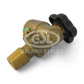 Oxygen Cylinder Valve - Pressure Retention Valve Inlet