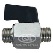 Mini Ball Valve 3/8" M/M