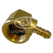 8mm x 1/2" F/Face F Elbow Connector