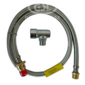 Braided Bayonet Hose Kit 900mm