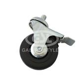 Castor Wheel with brake (75mm x 20mm)