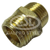 1/2" Tapered Hex Nipple