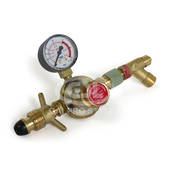 High Pressure Regulator with Gauge