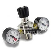 CO2 Regulator Food Grade Dual Gauge