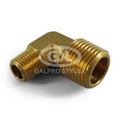 3/8" x 1/2" M Reducing Elbow