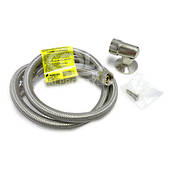 Braided Bayonet Hose Kit 1.2m