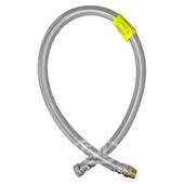 20mm Braided Hose 1.2m 3/4" F Convex x 3/4" M BSP