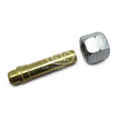 1/4" x 10mm L/H Swivel Fitting