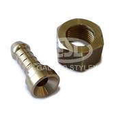 8mm x 1/4" Concave Swivel