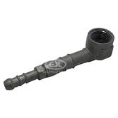 10/12mm x 1/2" F Elbow Connector