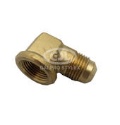 1/4" Male Flare x 1/4" Female Elbow